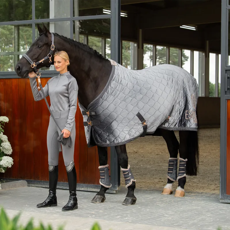 Eskadron Velvet Sweat Rug Heritage AW23 - Basalt Grey-2